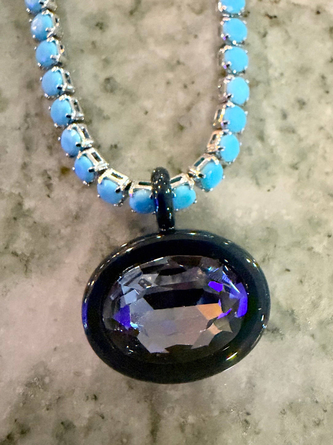 "Keysie-Pretties" Waterproof Crystal Jewel Necklace