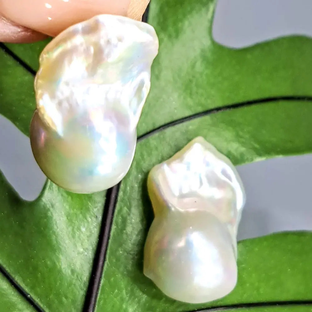 ?GOin’ for Baroque’ 1’’ Earrings - Baroque Pearl.925 Sterling Silver