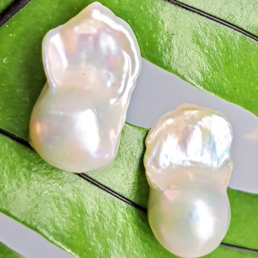 ?GOin’ for Baroque’ 1’’ Earrings - Baroque Pearl.925 Sterling Silver
