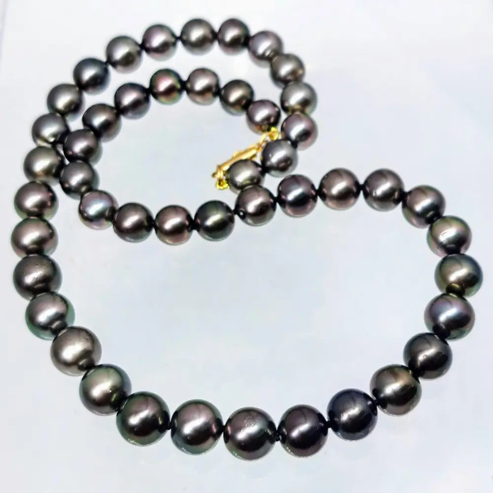 ?GOld Standard’ 16’’ Necklace - Tahitian Pearl with 14k Gold Safety Clasp