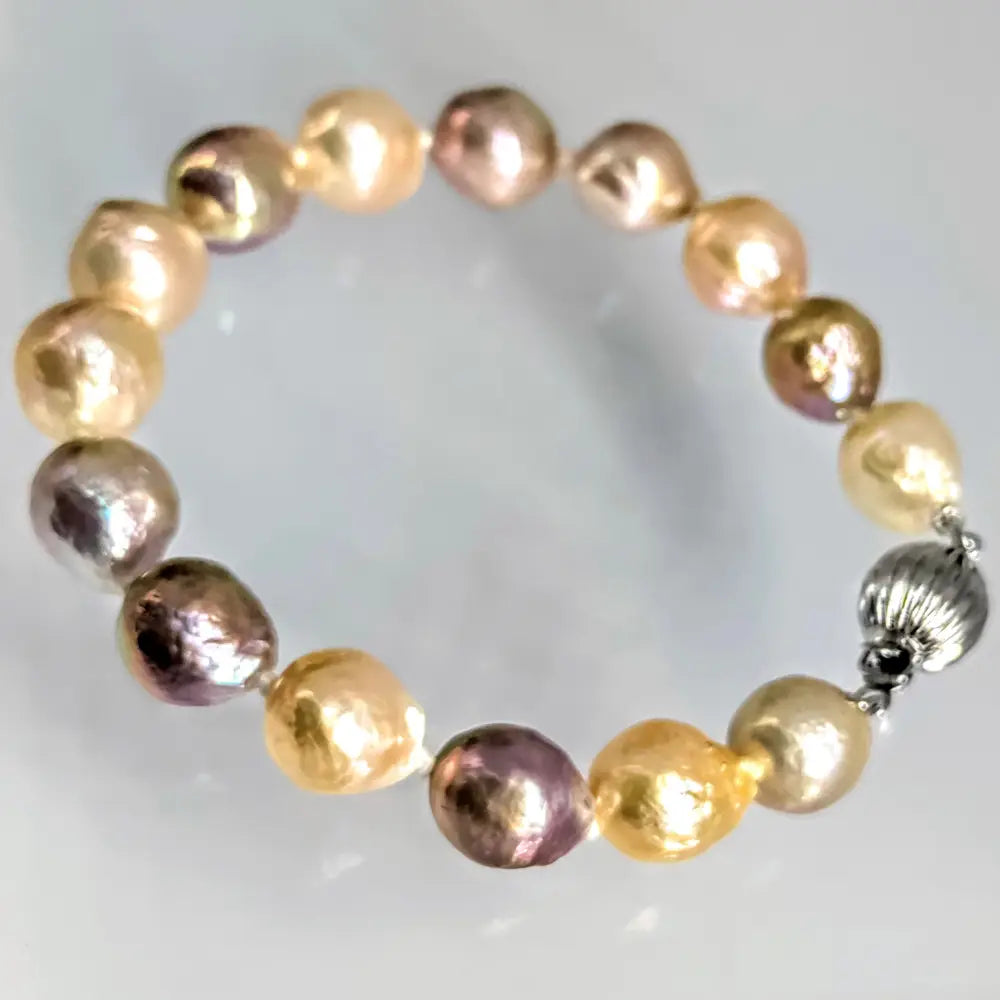 ?KAsumi Style’ 8’’ Bracelet - Pearls Sterling