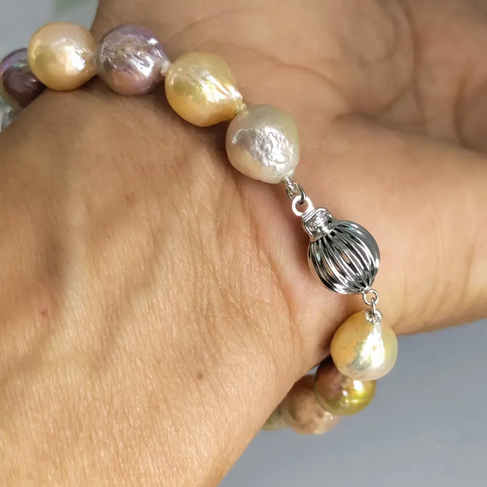 ?KAsumi Style’ 8’’ Bracelet - Pearls Sterling
