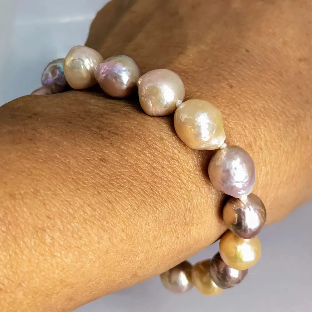 ?KAsumi Style’ 8’’ Bracelet - Pearls Sterling