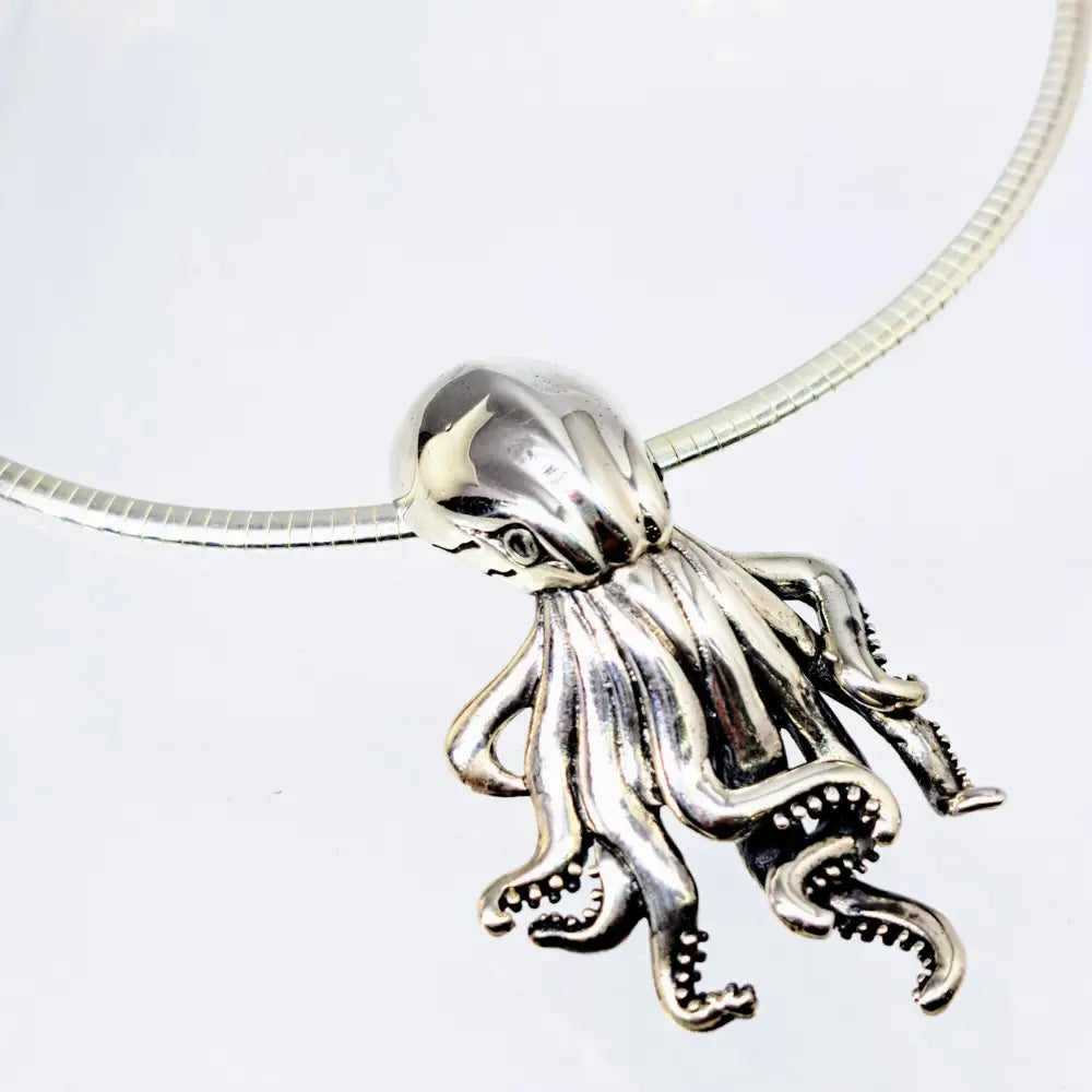 ?KRaken Up’ 16’’ Necklace - Sterling - Pendant