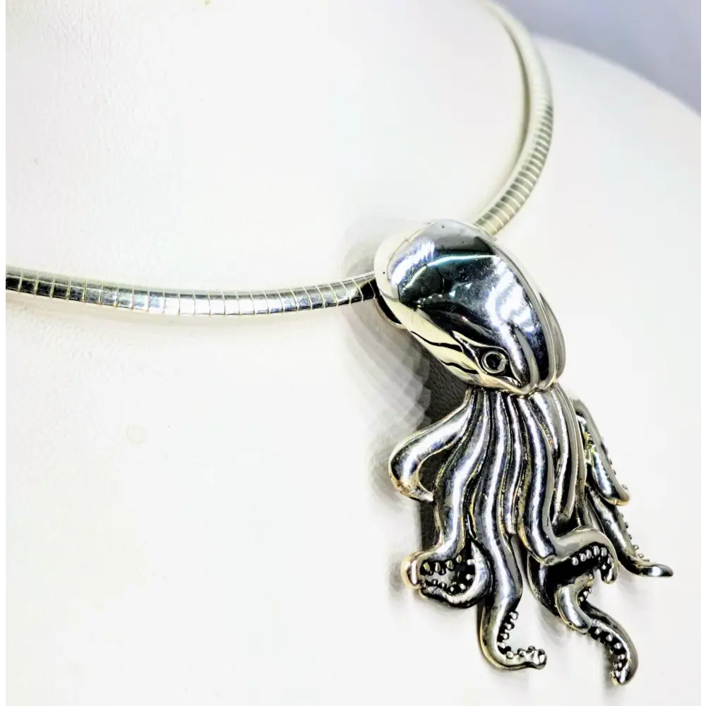 ?KRaken Up’ 16’’ Necklace - Sterling - Pendant