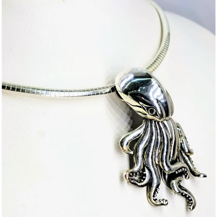 ?KRaken Up’ 16’’ Necklace - Sterling - Pendant
