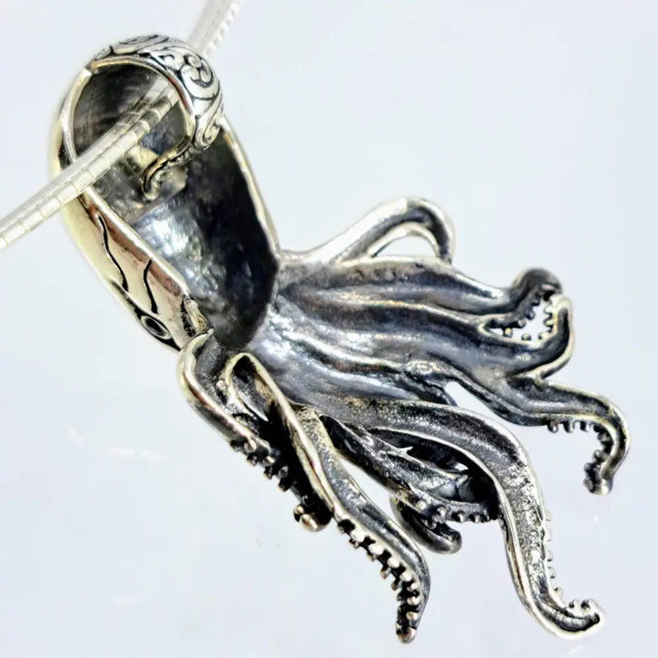 ?KRaken Up’ 16’’ Necklace - Sterling - Pendant
