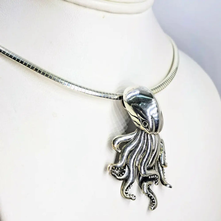?KRaken Up’ 16’’ Necklace - Sterling - Pendant