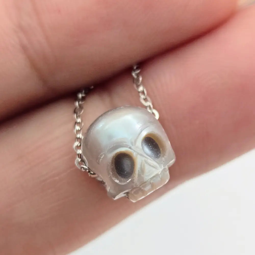 ?MY Boo!’ 18’’ Necklace - Pearl Anti-tarnish Sterling