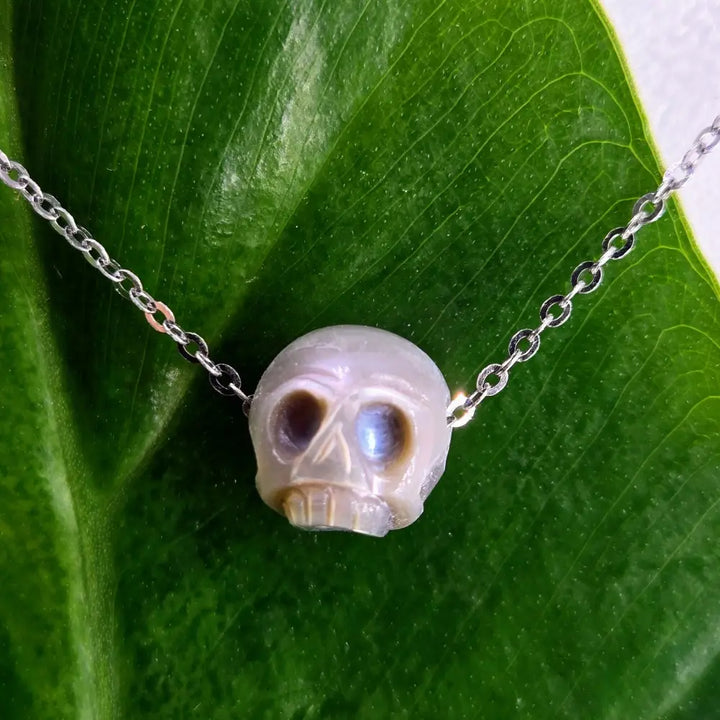 ?MY Boo!’ 18’’ Necklace - Pearl Anti-tarnish Sterling