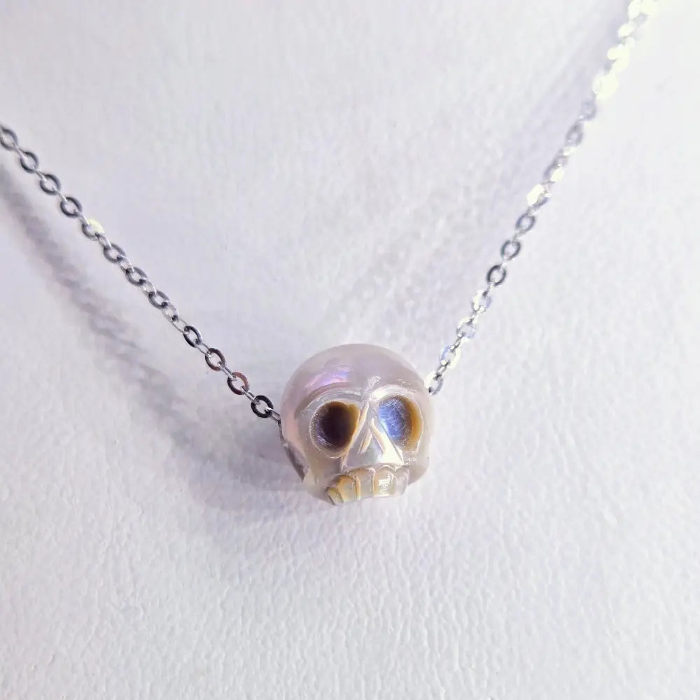 ?MY Boo!’ 18’’ Necklace - Pearl Anti-tarnish Sterling