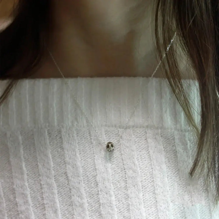?MY Boo!’ 18’’ Necklace - Pearl Anti-tarnish Sterling
