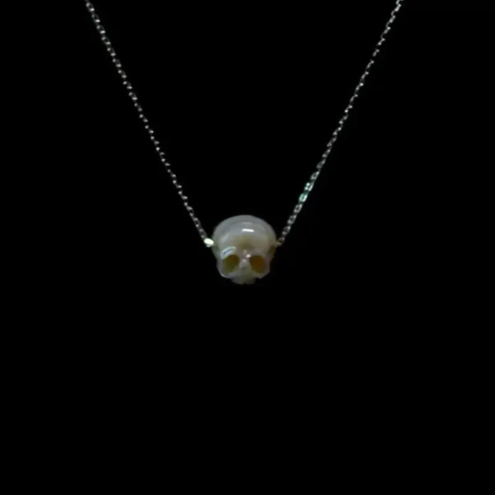 ?MY Boo!’ 18’’ Necklace - Pearl Anti-tarnish Sterling