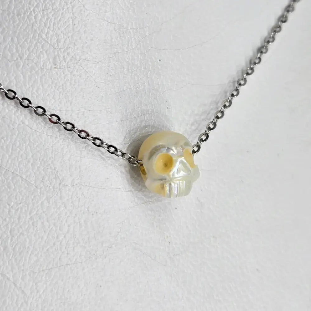 ?MY Boo!’ 18’’ Necklace - Pearl Anti-tarnish Sterling