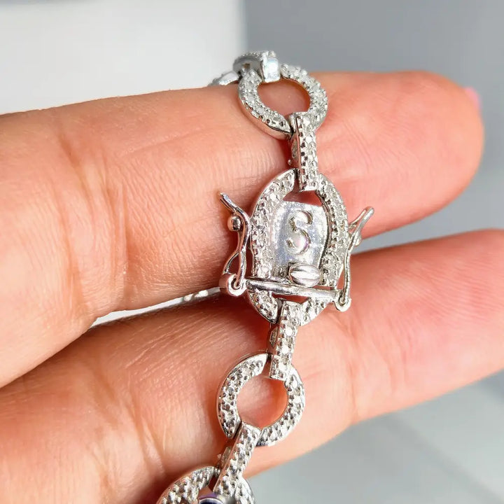 ?OH my Amethyst’ 7.25’’ Bracelet - Amethyst Sterling - Bracelets Key West Local Luxe