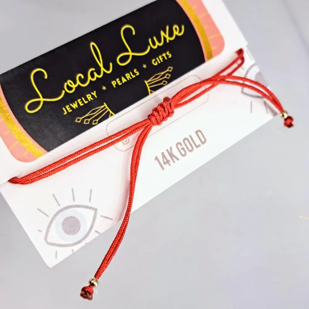 Outlet ?Good Vibes!’ Adj. Sz Bracelets - (many Styles!) 14k Gold Enamel Poly-silk - Pendant