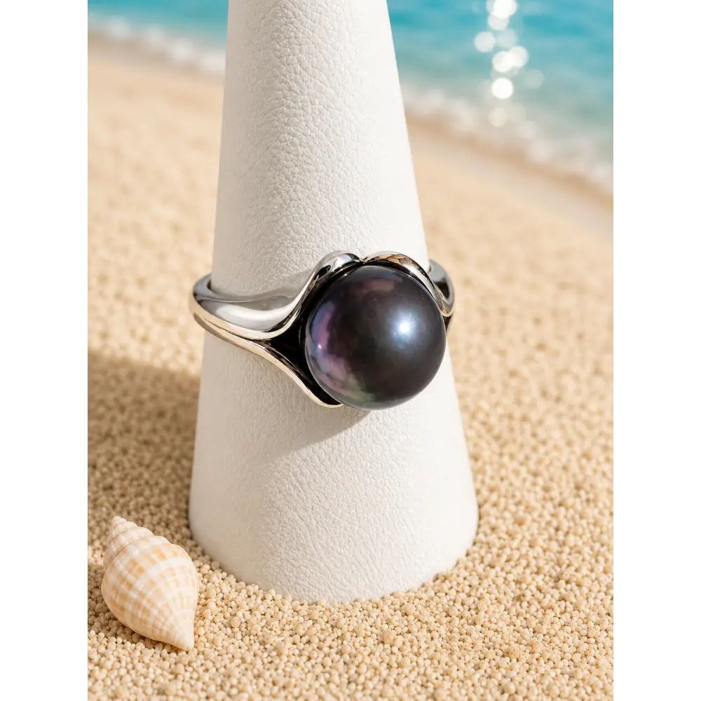 ?PEarl Bloom’ Ring - Pearl Sterling