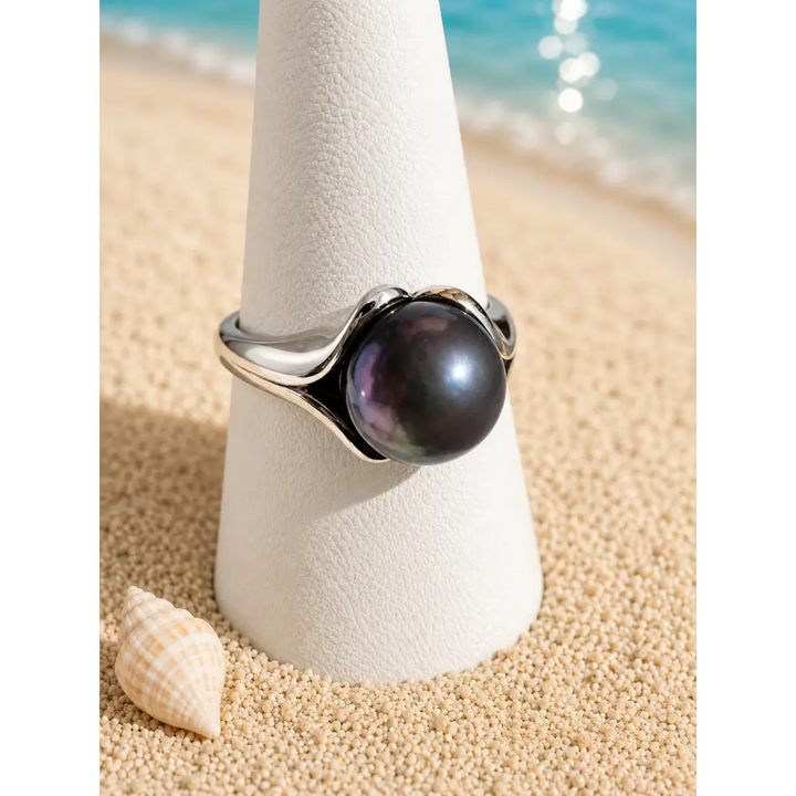 ?PEarl Bloom’ Ring - Pearl Sterling