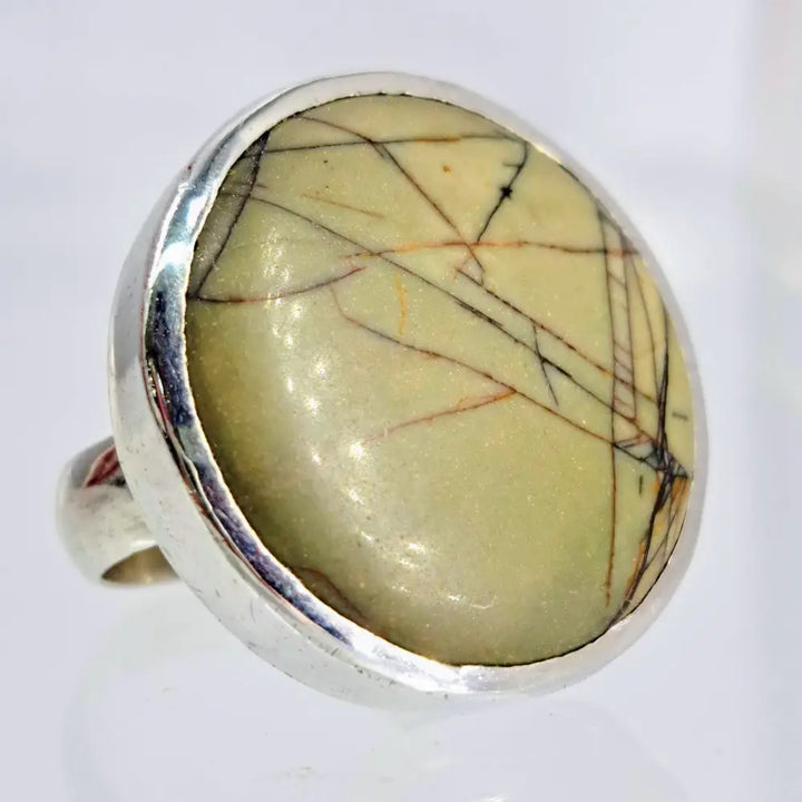 ?PIcasso’ Sz 8 Ring - Jasper Sterling