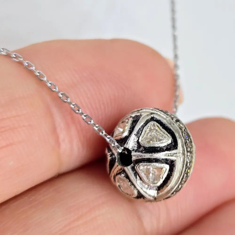 ?POlki Pantz!’ 18’’ Necklace - Diamonds Sterling - Pendant