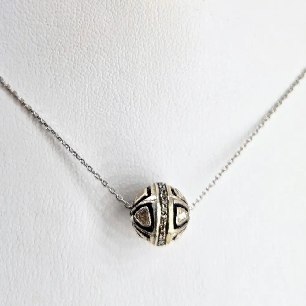 ?POlki Pantz!’ 18’’ Necklace - Diamonds Sterling - Pendant