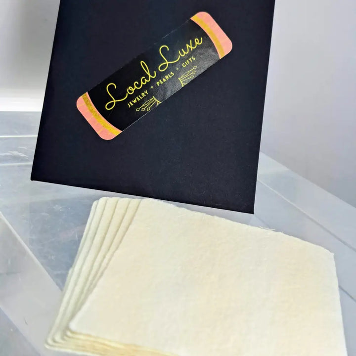 ?PRetty Pack’ - 6 Pack of Dry Jewelry Polishing Cloths for Gold & Silver