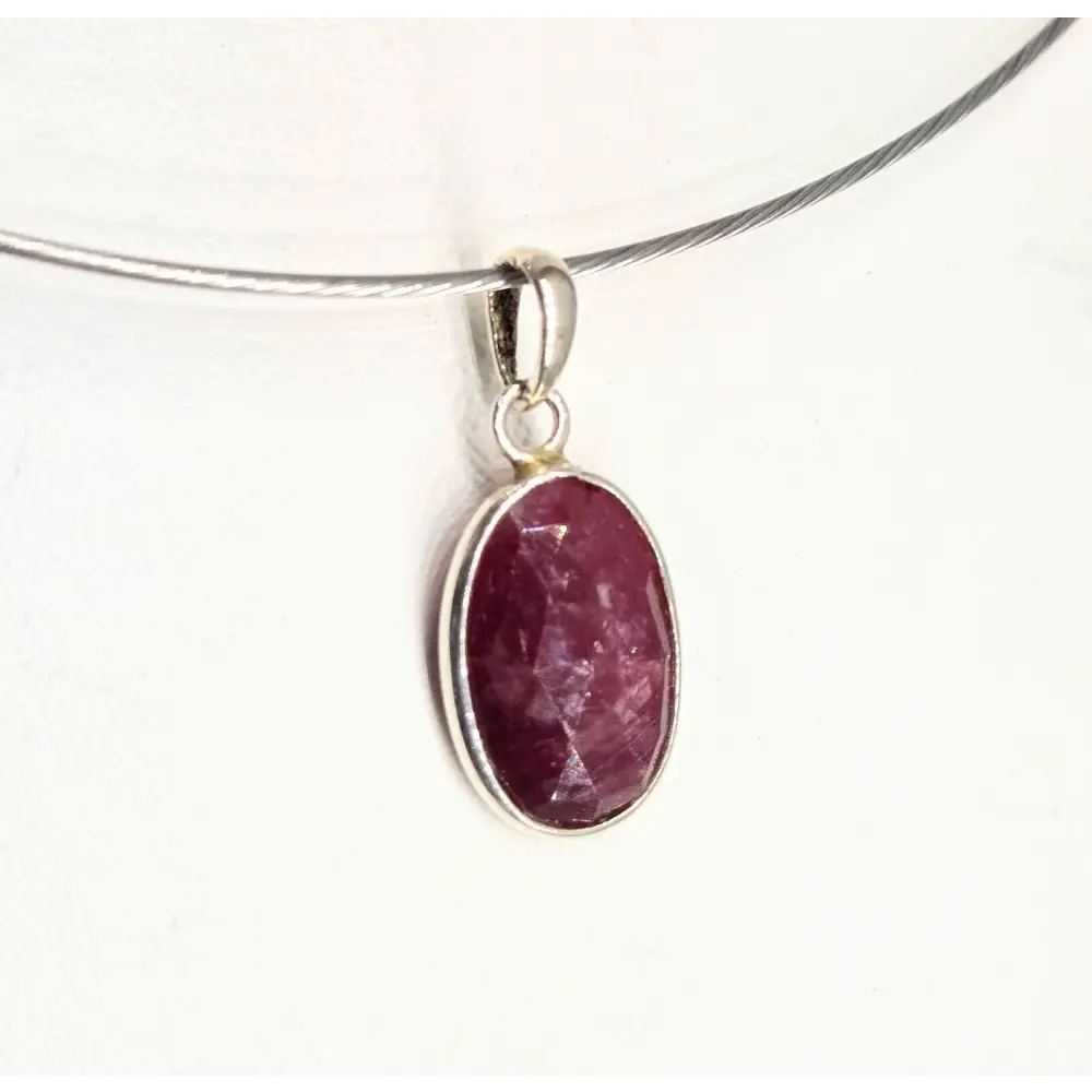 ?RUby-licious’ Pendant Necklace - Ruby Sterling - Key West Local Luxe