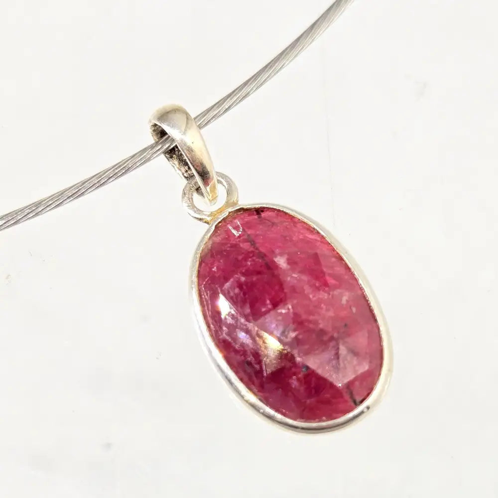 ?RUby-licious’ Pendant Necklace - Ruby Sterling - Key West Local Luxe