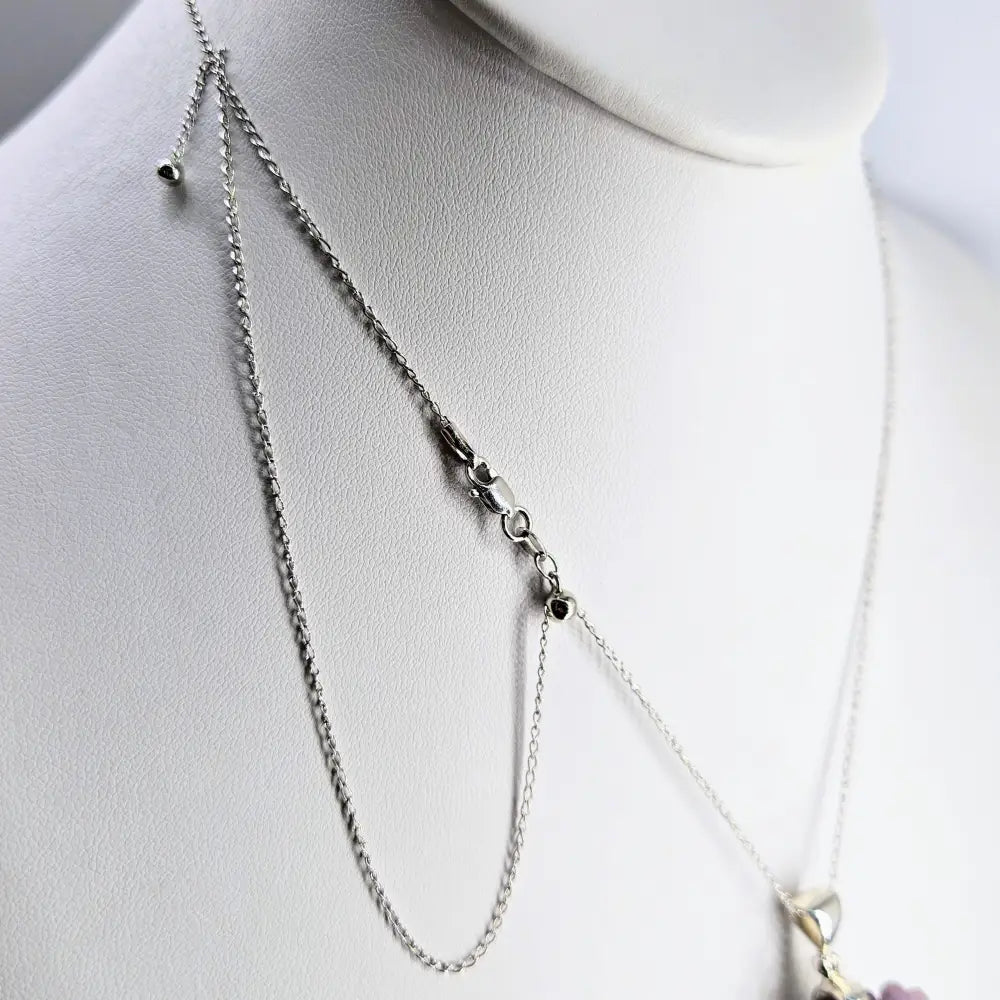 ?SAcred Vine’ Pendant Necklace - Botryoidal Grape Druzy Agate Sterling