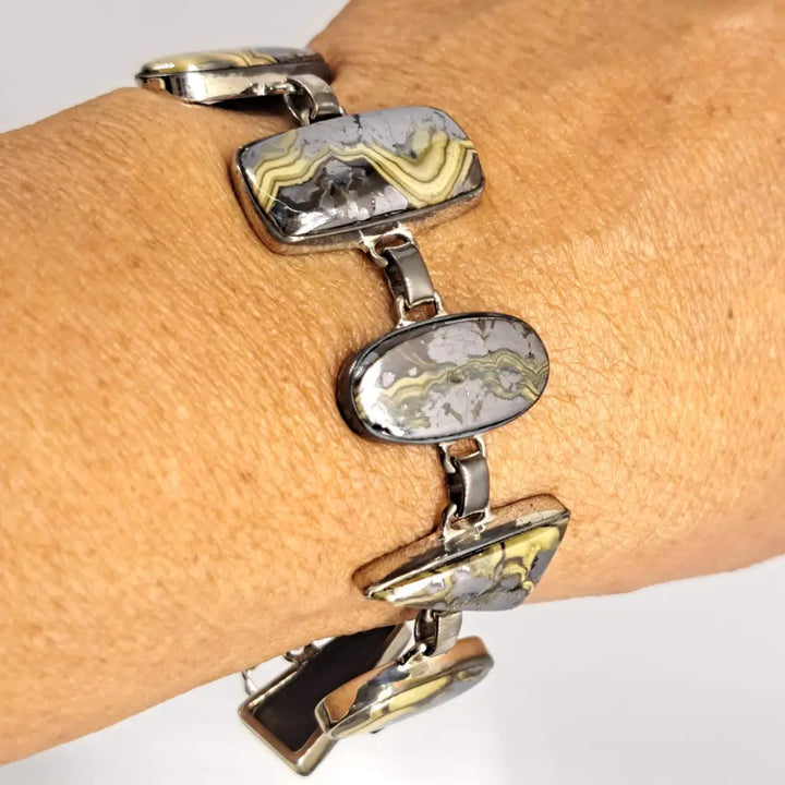 Outlet: ?Schalenblende Friend’ 6.5’’ to 8’’ Bracelet - Schalenblende Sterling