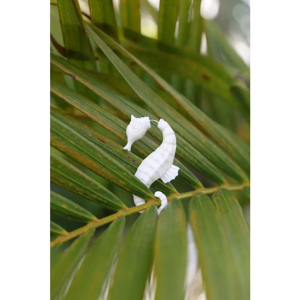 ?SEahorse’ 2.25’’ Earrings - on Sale! Super-light Hand-carved Bone Hypoallergenic