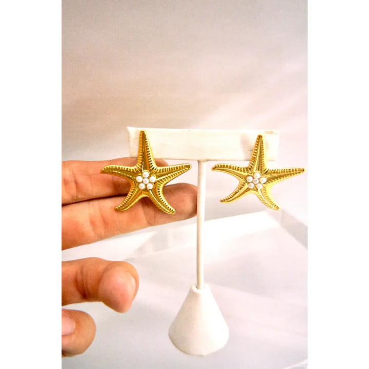 Secret Stash 1 - Starfish Earrings