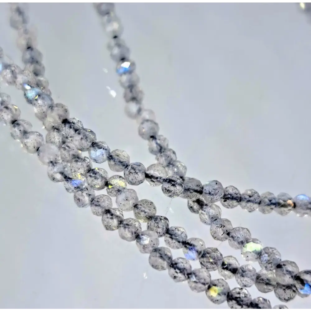 ?SParkle Strand’ 32’’ Necklace - your Choice of Micro-faceted Gem Strands - Labradorite