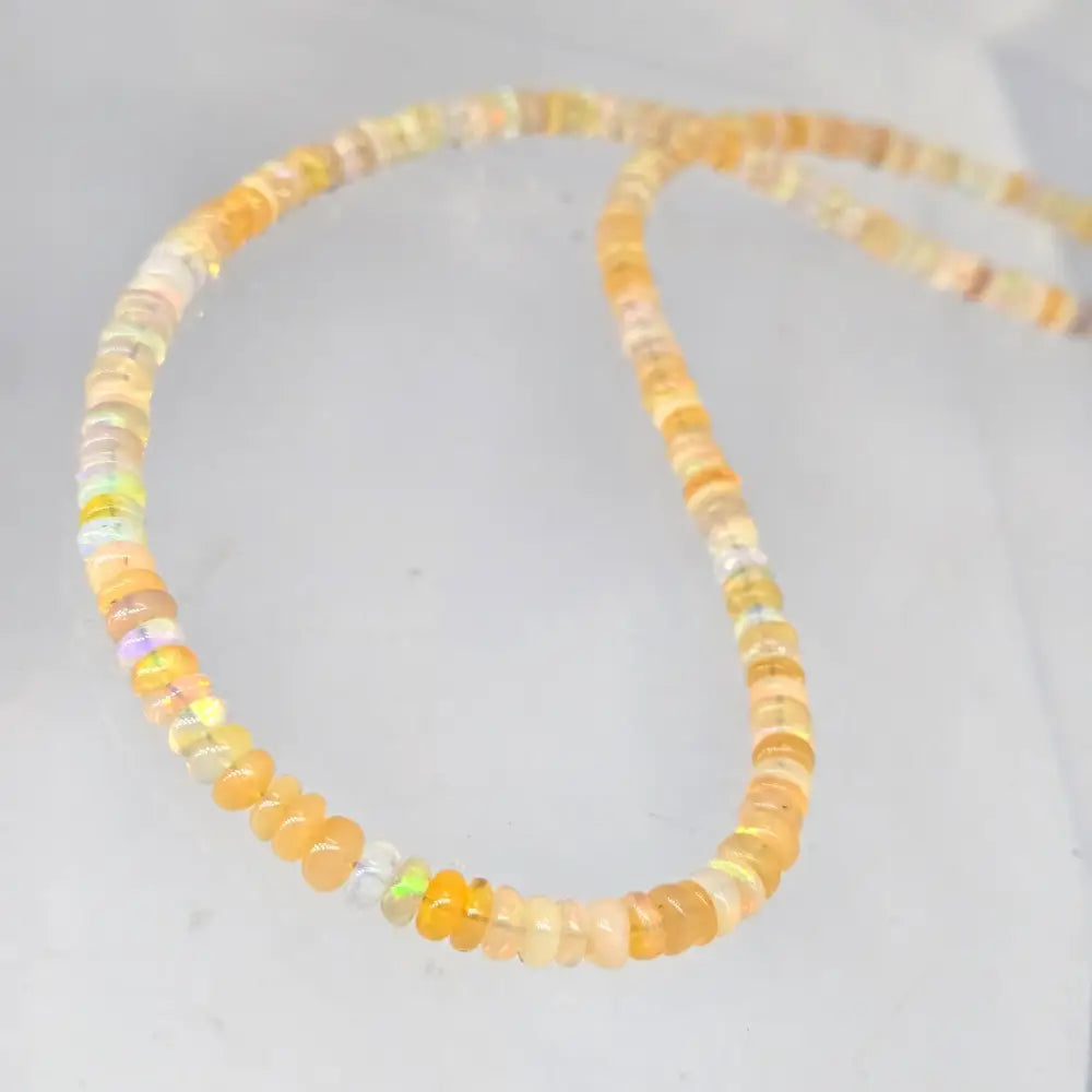 ?SUnrise’ 16-17.5’’ Necklace - Opals Sterling