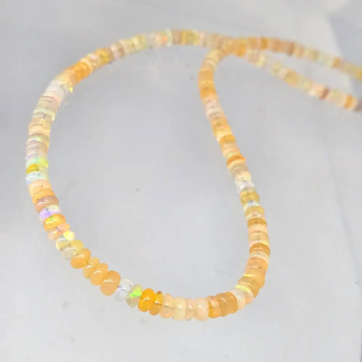 ?SUnrise’ 16-17.5’’ Necklace - Opals Sterling