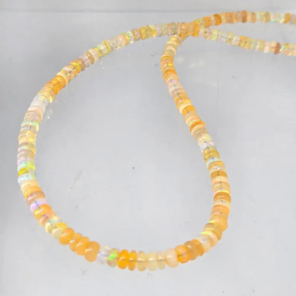 ?SUnrise’ 16-17.5’’ Necklace - Opals Sterling