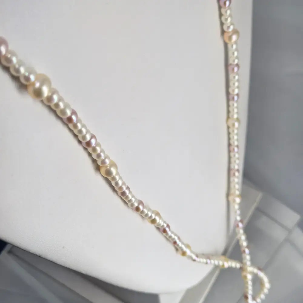 ?SWeet Strand’ 36’’ Tricolor Pearl Necklace - Key West Local Luxe