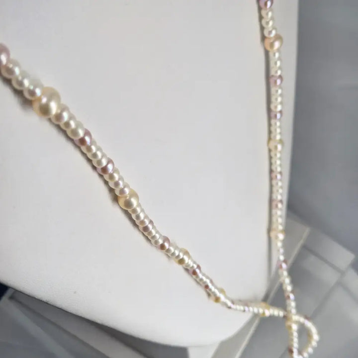 ?SWeet Strand’ 36’’ Tricolor Pearl Necklace - Key West Local Luxe