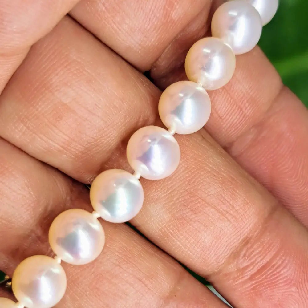 ?THe Classic’ 7.5’’ Bracelet - Pearls 14k