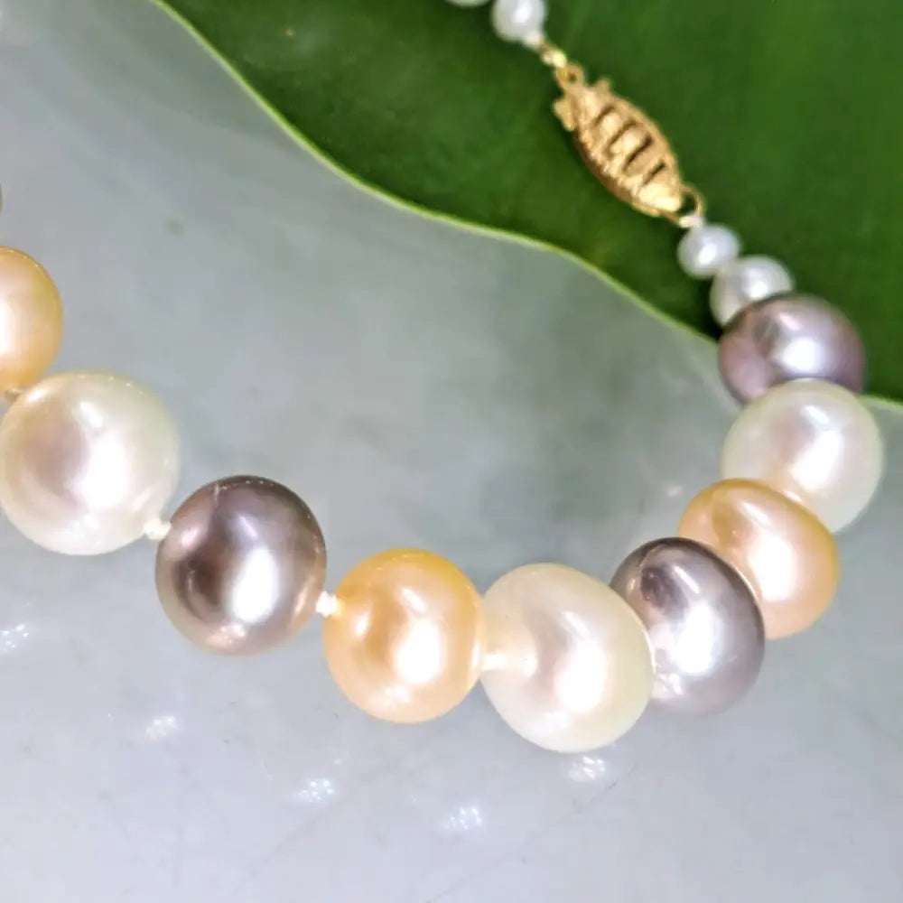 ?THe Classic’ 7.5’’ Bracelet - Pearls 14k