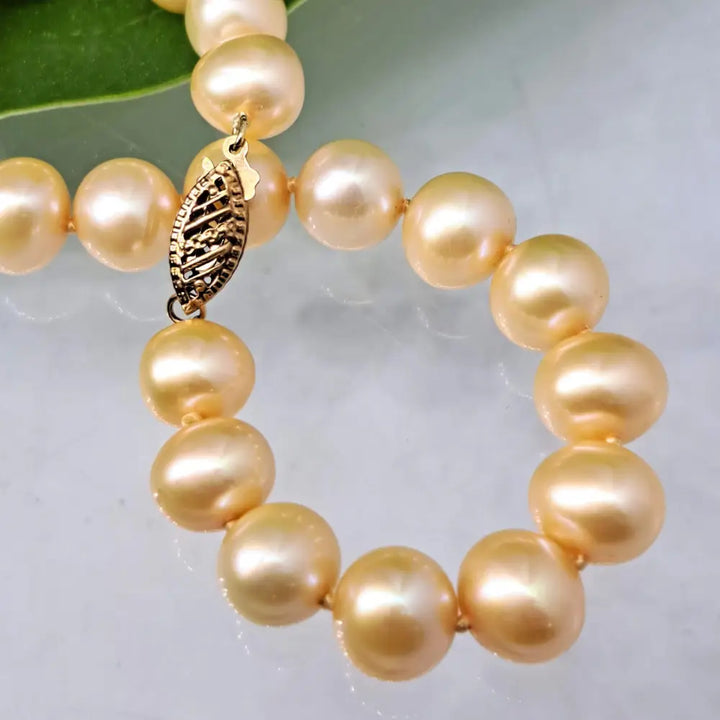 ?THe Classic’ 7.5’’ Bracelet - Pearls 14k