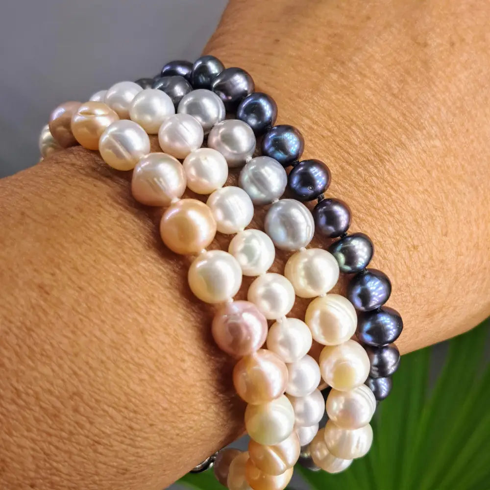 ?THe Classic Pearl Bracelet’ - Pearls Sterling - Bracelet