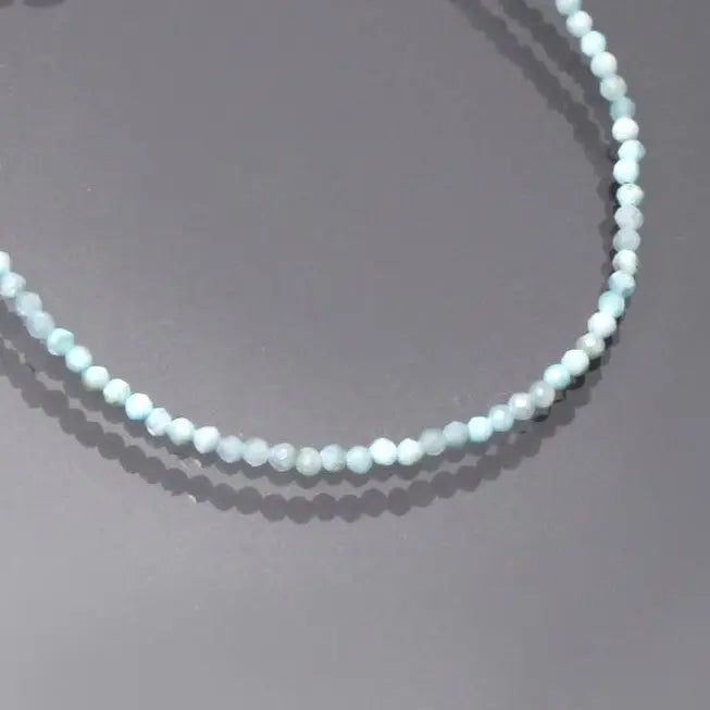 ?THe Strand’ 20’’ Necklace - Larimar Sterling