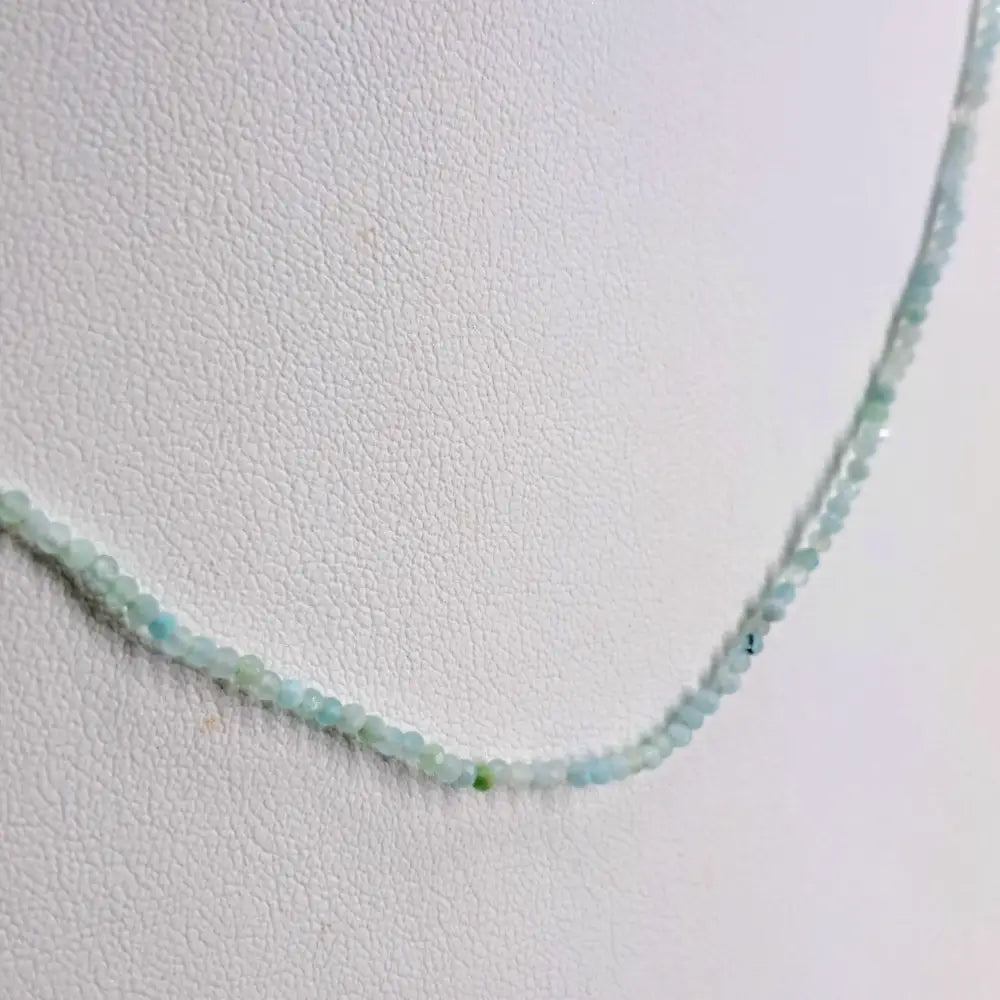 ?THe Strand’ 20’’ Necklace - Larimar Sterling