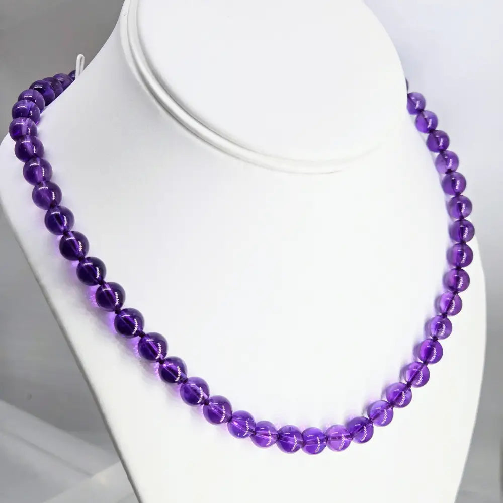 ?VIolicious!’ 18’’ Necklace - Amethyst 14k Gold