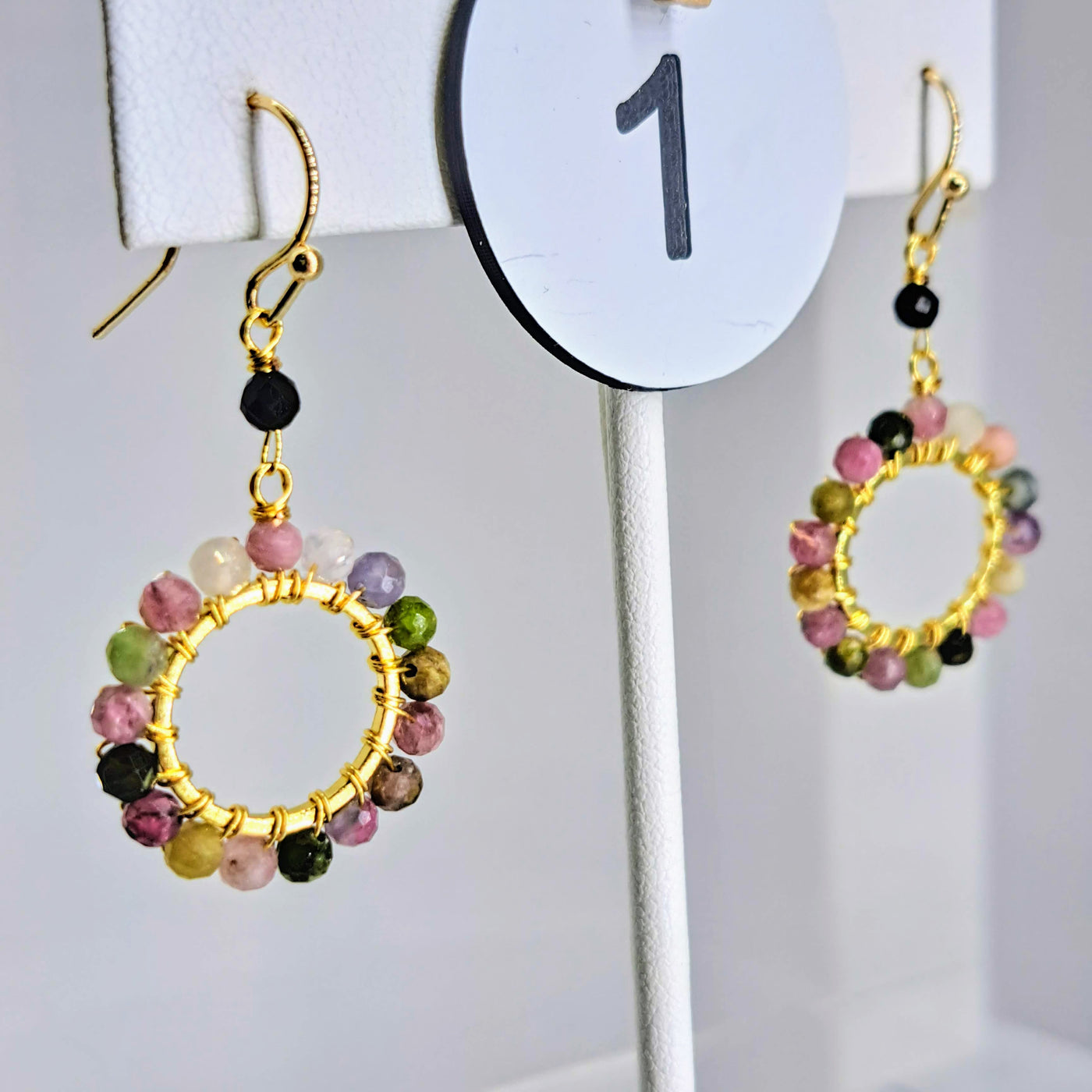 "Soul Candy" Earrings - Tourmaline