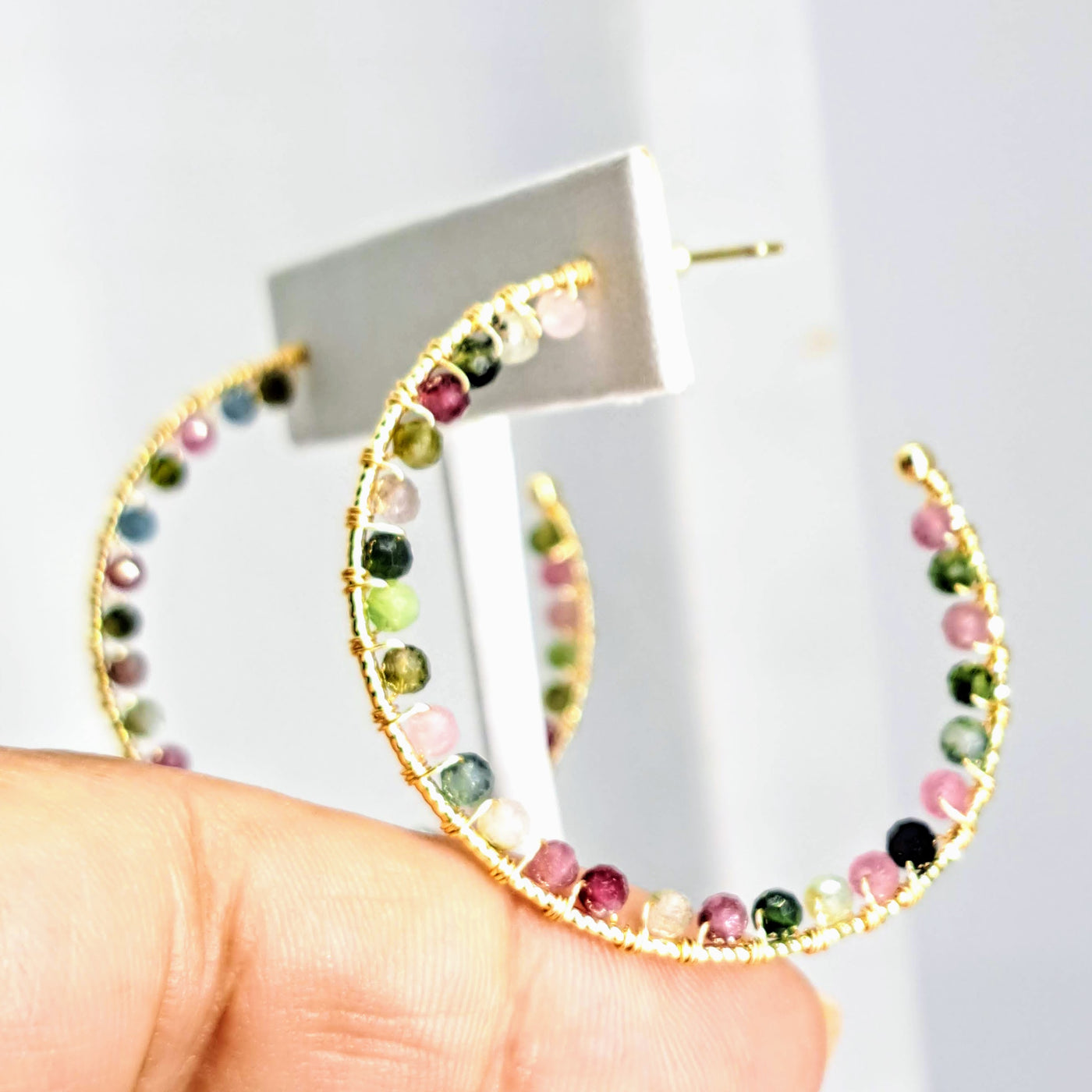 "Soul Candy" Earrings - Tourmaline