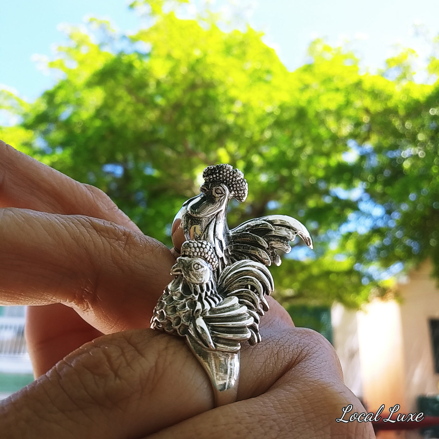 "Key West Cock Ring" - 'Style #1' "The Big Boy" OR 'Style #2' "Above Average" Sterling Silver