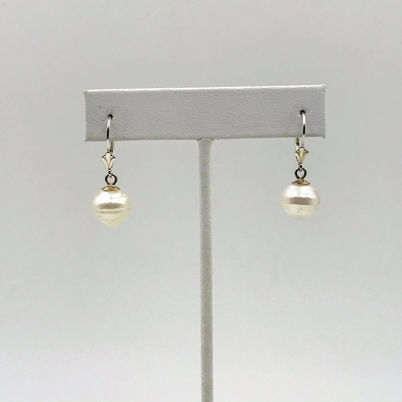 "Icing on the Cake" Earrings - South Sea Pearls, Sterling